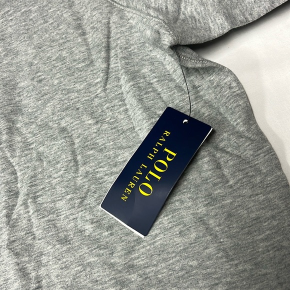 Polo Ralph Lauren Men's Luxury Quarter-Zip Pullover. 58% polyester 42% cotton - Picture 9 of 15